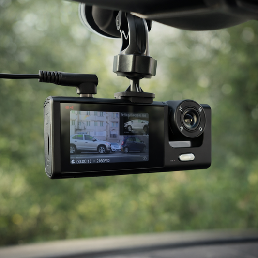 Dual Front/Rear Full HD Dash Cam & Backup Camera for Car